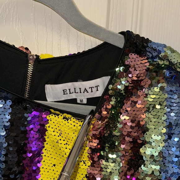 elliatt lola sequin crop top - Picture 4 of 5
